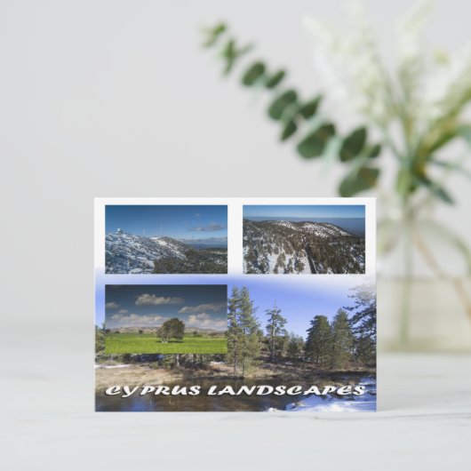 Briefkaart Cyprus (Staand voorkant)