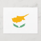 Briefkaart Cyprus-vlag (Voorkant)