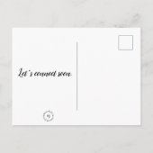 Briefkaart - Dacht: Laten we snel verbinding maken (Achterkant)