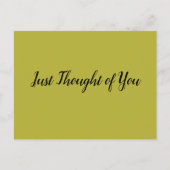 Briefkaart - Dacht: vrede. (Voorkant)