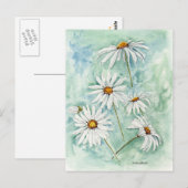 briefkaart "Daisies" (Voorkant / Achterkant)
