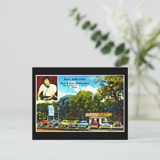 Briefkaart- Dallas Artwork-18 Briefkaart (Staand voorkant)