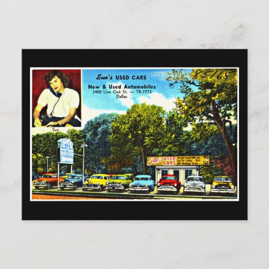 Briefkaart- Dallas Artwork-18 Briefkaart (Voorkant)