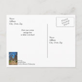 Briefkaart Dallas kerstkerken (Achterkant)