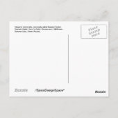 Briefkaart: Dames Rocket (Hesperis matronalis) Briefkaart (Achterkant)