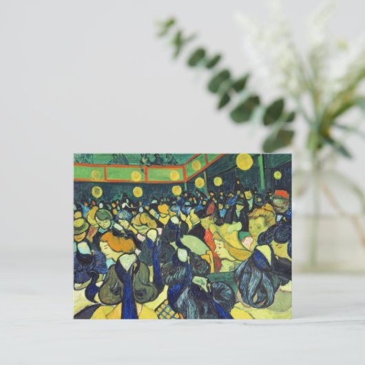 Briefkaart: Dance Hall in Arles Briefkaart (Staand voorkant)