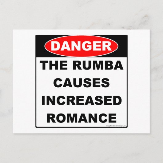 Briefkaart Dangers Rumba (Voorkant)