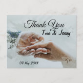 Briefkaart dank u voor uw aanwezigheid bij de uitn (Voorkant)