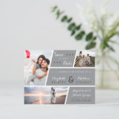 Briefkaart Datum bekendmaking opslaan (Staand voorkant)