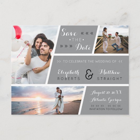 Briefkaart Datum bekendmaking opslaan (Voorkant)