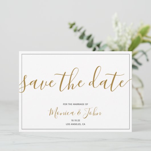 Briefkaart Datum bekendmaking opslaan (Staand voorkant)