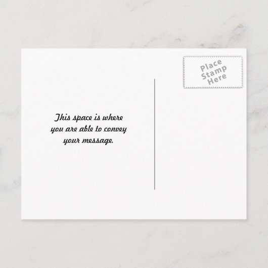 Briefkaart Datum opslaan (Achterkant)