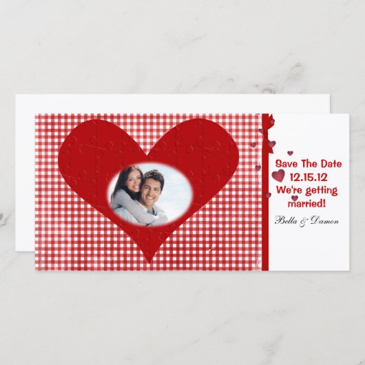 Briefkaart Datum opslaan (Voorkant / Achterkant)