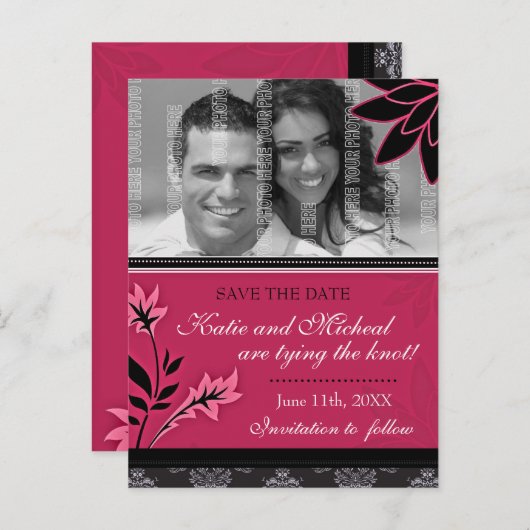 Briefkaart Datum opslaan (Voorkant / Achterkant)