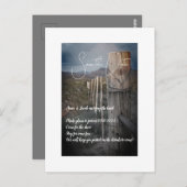 Briefkaart Datum opslaan (Voorkant / Achterkant)