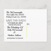 Briefkaart Datum opslaan (Achterkant)