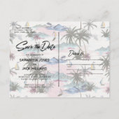 Briefkaart | Datum opslaan (Achterkant)