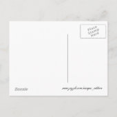 Briefkaart datum opslaan (Achterkant)