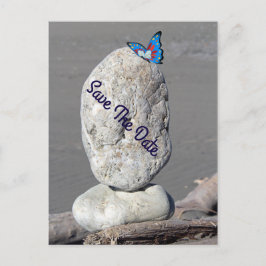 Briefkaart Datum vlinder opslaan