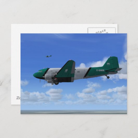 BRIEFKAART DC-3-samenstelling [BAV] (Voorkant / Achterkant)