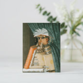 Briefkaart: De bibliothecaris Briefkaart (Staand voorkant)