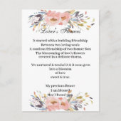 Briefkaart - de Bloemen van de Minnaar (Voorkant)