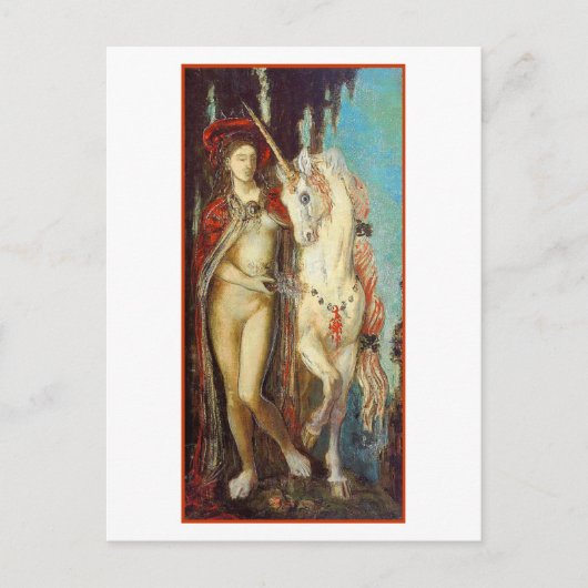 Briefkaart: De Eenhoorn Briefkaart (Voorkant)