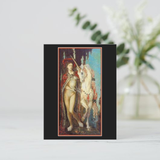 Briefkaart: De Eenhoorn Briefkaart (Staand voorkant)