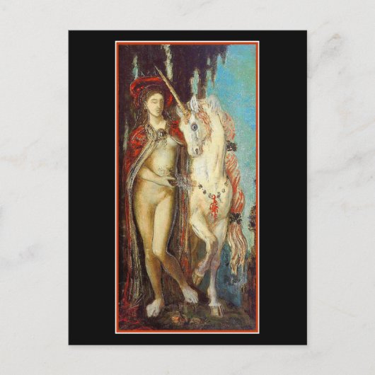 Briefkaart: De Eenhoorn Briefkaart (Voorkant)