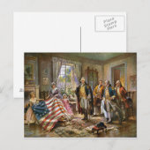 Briefkaart De geboorte van de Oude Glory Percy Mor (Voorkant / Achterkant)