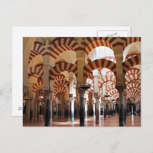 Briefkaart De Grote Muur van Cordoba (Hall), Spanj (Voorkant / Achterkant)