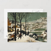 Briefkaart De jagers in de sneeuwpop Bruegel (Voorkant / Achterkant)