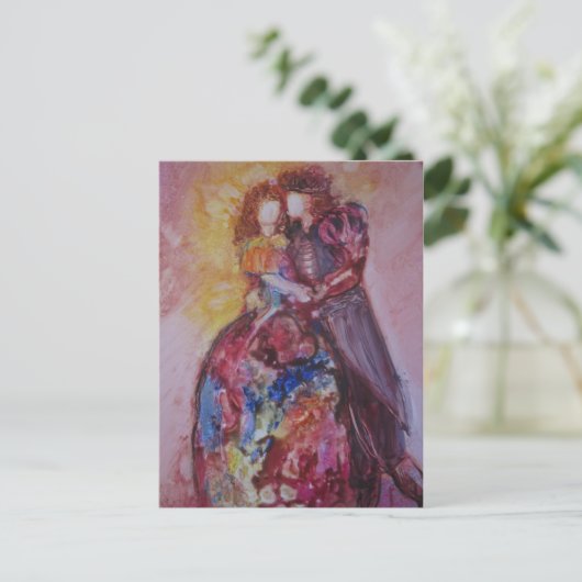 briefkaart "De koning en ik" (Staand voorkant)