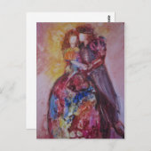 briefkaart "De koning en ik" (Voorkant / Achterkant)