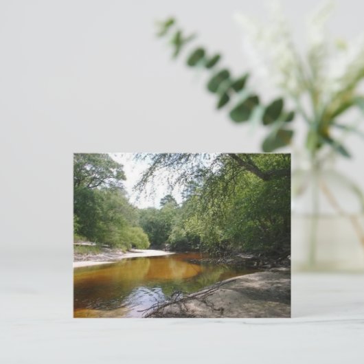 Briefkaart - de Kromming van de Rivier (Staand voorkant)