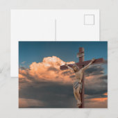 Briefkaart:De kruisbevestiging Briefkaart (Voorkant / Achterkant)