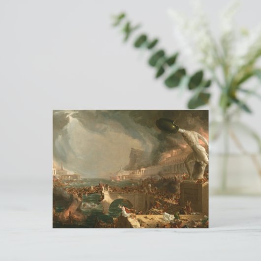 Briefkaart De loop van Empire Destruction Cole T. (Staand voorkant)