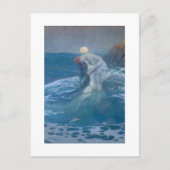 BRIEFKAART : DE MERMAID : HOWARD PYLE : 1910 (Voorkant)