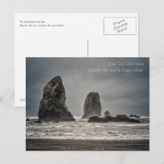 Briefkaart: De Naalden 1 Briefkaart (Voorkant / Achterkant)