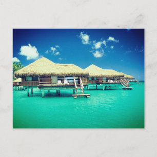 Briefkaart - De oceaan overzien