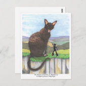 Briefkaart: De prehistorische kat Briefkaart (Voorkant / Achterkant)