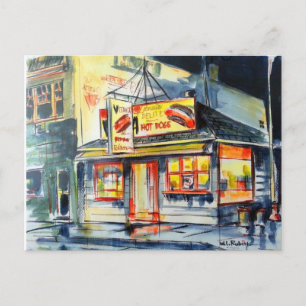 Briefkaart - de Rode Hete Rijk - Chicago, IL