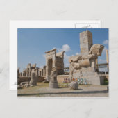 Briefkaart - De ruïnes van Persepolis, Iran (Voorkant / Achterkant)