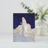 Briefkaart: De Sneeuwmaagd Briefkaart (Staand voorkant)