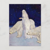 Briefkaart: De Sneeuwmaagd Briefkaart (Voorkant)