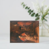 Briefkaart De terugkeer van de prodigal Son Rembra (Staand voorkant)