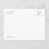 BRIEFKAART, DE TUINEN VAN DE LENTE IN BLOEI BRIEFKAART (Achterkant)