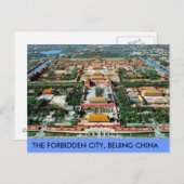 Briefkaart De verboden stad Beijing China (Voorkant / Achterkant)