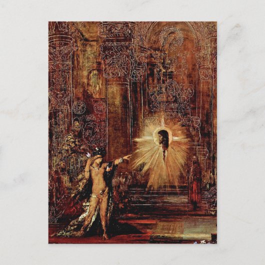 Briefkaart: "De verschijning [geest]" Briefkaart (Voorkant)