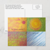 briefkaart "De vier seizoenen" (Voorkant / Achterkant)